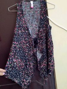 Multi Floral Shrug For Women