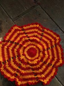 Crochet Thalposh  Thali Cover