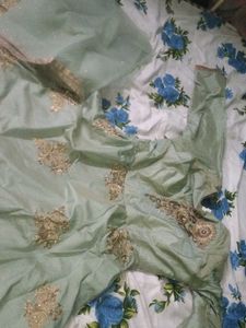 Ethnic Long Gown With Dupatta