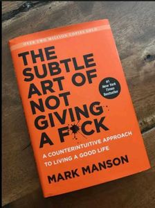 "The Subtle Art of Not Giving a F*ck" Book