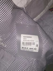 Men&#39;s Casual Shirt - Purple-Lavender Short Sleeve