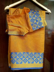Price Drop- Saree With Banarsee Border