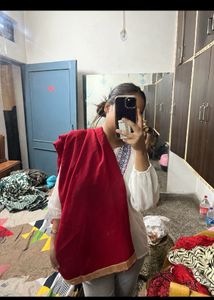 Red Saree