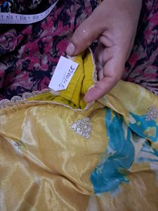 Heavy party  Wear plazo Dress 40 Size