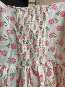 Rose Print Top