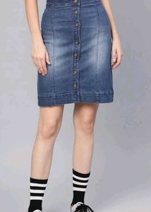 Sassafras Regular Denim Skirt