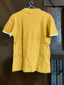 Retro Yellow Ringer Tee