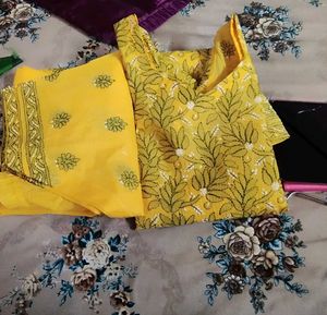 Chikenkari Kurta Set