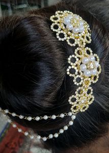 Pearl & Crystal Hair Jewelry