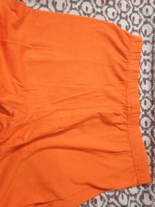 Orange Lounge Shorts