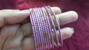 Light Pink Bangle Set
