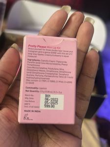 POPxo Mini Lip Kit - Pretty Please