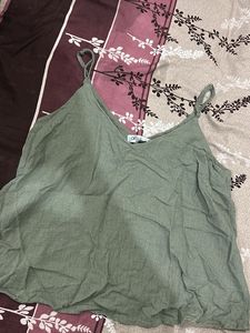 Olive Green Cami Top