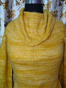 Yellow Knit Sweater