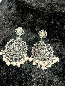 Statement Pearl Drop Earrings