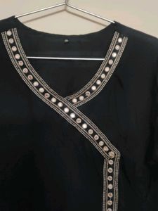 Black Mirror Work Kurti