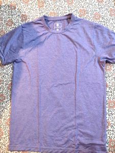 Purple Cotton T-shirt