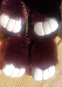 Cute Plush Bunny Crossbody Bag