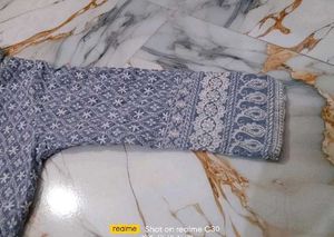 Girl Embroidered Kurti and trouser combo