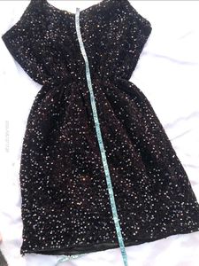 Black Sequence Dress