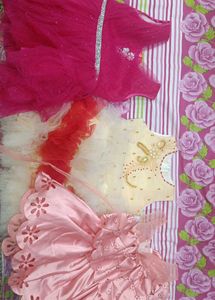 Girl's Dress Bundle - 3 Dresses