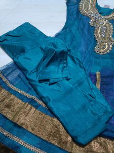 Beautiful Double Shaded Anarkali Set