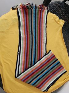 Warm Mafler  Or Stall For Winter  Malti Color 60 Inch Length