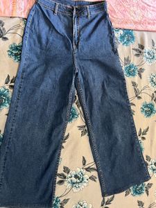 Wide Leg Denim Jeans