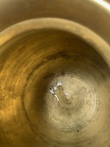 Vintage Brass Pot with Handle