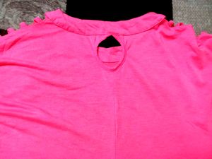Neon Pink Top