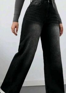 Black Wide Leg Jeans