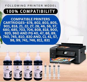 ANG Printer Black Ink Bottle