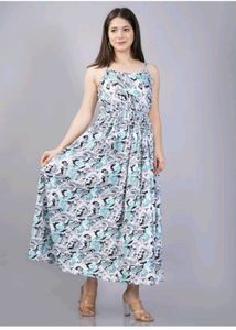 Paisley Print Sundress