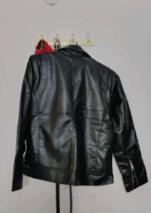 Faux Leather black Jacket