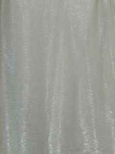 Sheer White Fabric