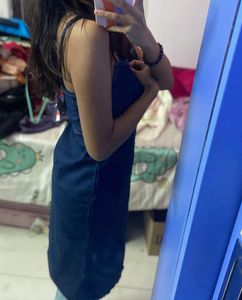 Denim Mini Dress - Cute &amp; Stylish