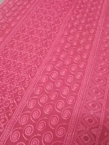 Pink Embroidered Kurta
