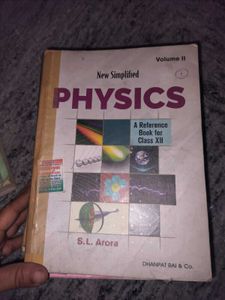 Physics Book for Class XII Vol-I,II Both