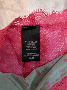 Pink Lace Hipster Panties