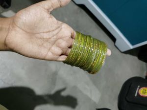 Green Bangle Set