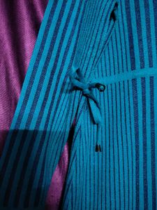 🌸Blue Knitted Turtleneck Dress 👗