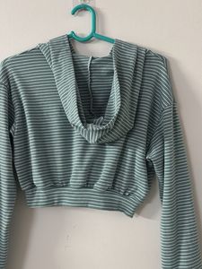 Blue Stripes Hoodie