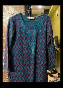 BIBA woolen kurta (38-42)