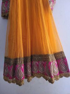 Anarkali Suit for Festive, Size M, 3 Piece Set