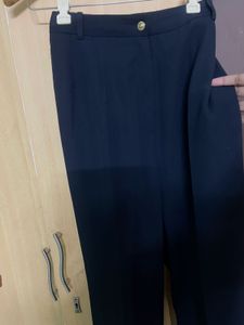 New Baggy Wide Leg Navy Blue Trousers