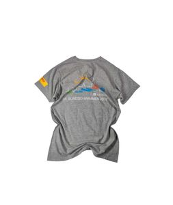 Grey Printed T Shirt