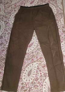 Men's Brown Drawstring Joggers