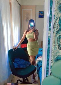 Fun, sexy green dress