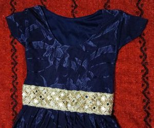 Elegant Navy Blue Maxi Dress