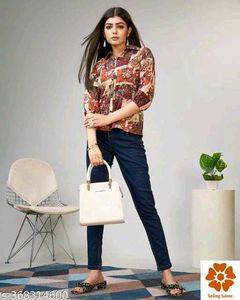 Stylish Patchwork Print Shirt